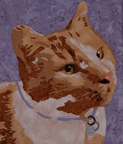 CS-patchwork portrait made by CS (Medium)