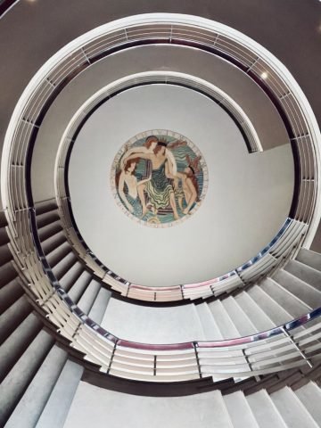 R Hidden Beauty Unexpected staircase in Midland Hotel Morecomb (Medium)